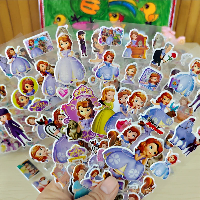 6 12 шт. Disney с героинями мультфильма Холодное сердце принцессами Эльзой и Анной