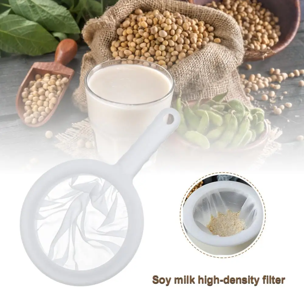 

Soy Milk Filter Household Kitchen Colander Ultra-Fine Baby Squeezed Juice Sieve Separation Filter Dregs Kitchen Accessories CSV