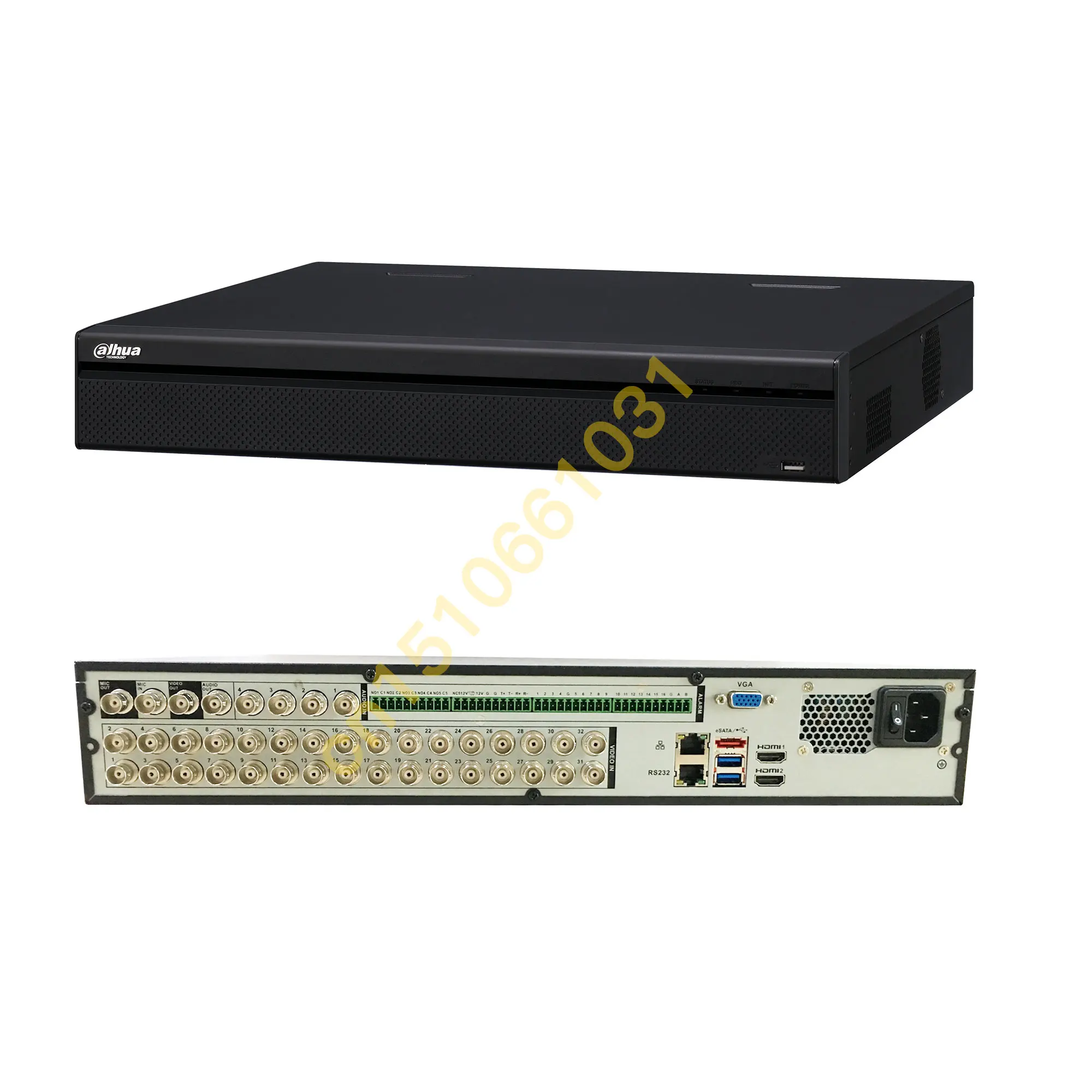 DAHUA 32 канала Penta-brid 1080 P 1.5U цифровой видеомагнитофон DH-XVR5432L-X