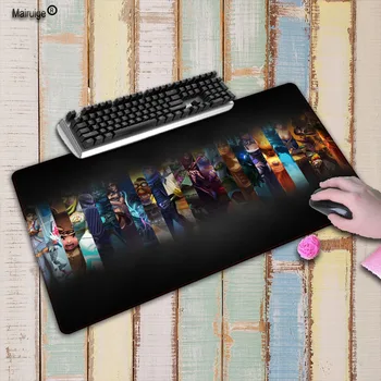 

League of legends Speed Large Gaming Mouse Pad For LOL Laptop Locking Edge Natural Rubber Mousepad Mat For CS Dota