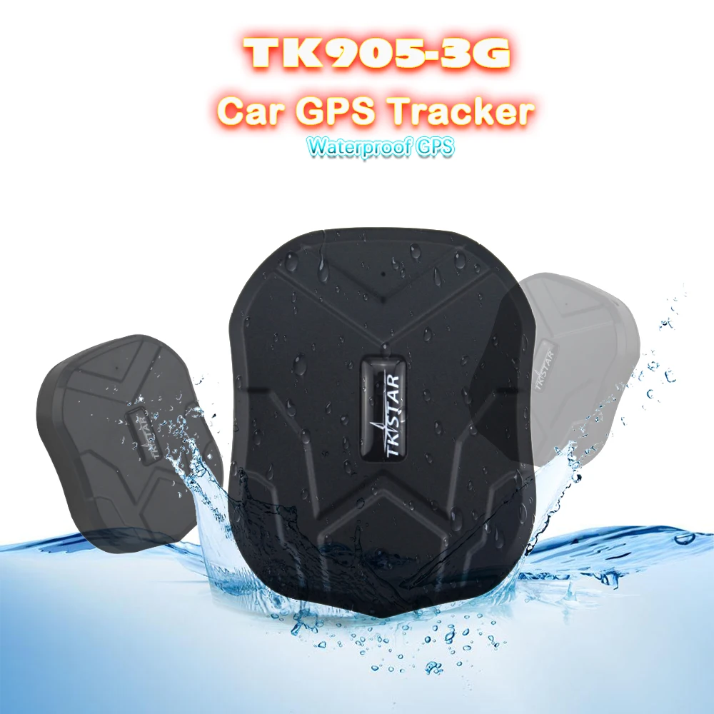 G GPS трекер для автомобиля TKSTAR TK905 3G 60 дней в режиме ожидания водонепроницаемый