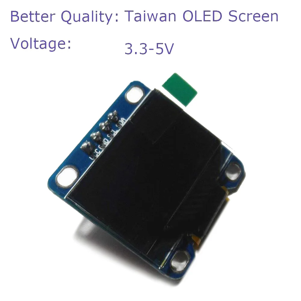 DC3.3V-5V OLED ЖК-дисплей модуль разрешение платы IEC IIC интерфейс компоненты