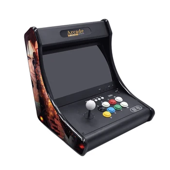 

14 Inch LCD Pandora Box DX 3000 Arcade Console No Delay Joystick Button Double IPS Screen Arcade Machine for 2 Player