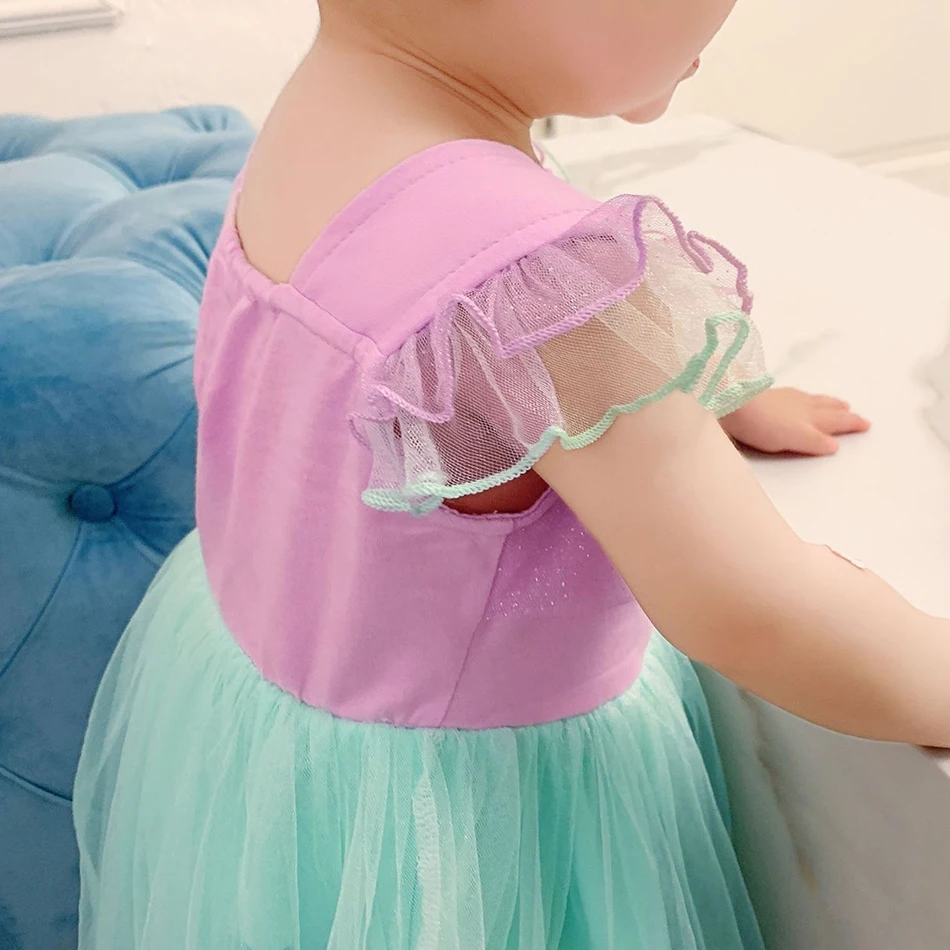 Baby Girls Princess Dress Fancy Costume Toddler Cosplay Arier Snow White Elsa Dress Infant Alice Gowns Girl Birthday vestidos boutique baby dresses