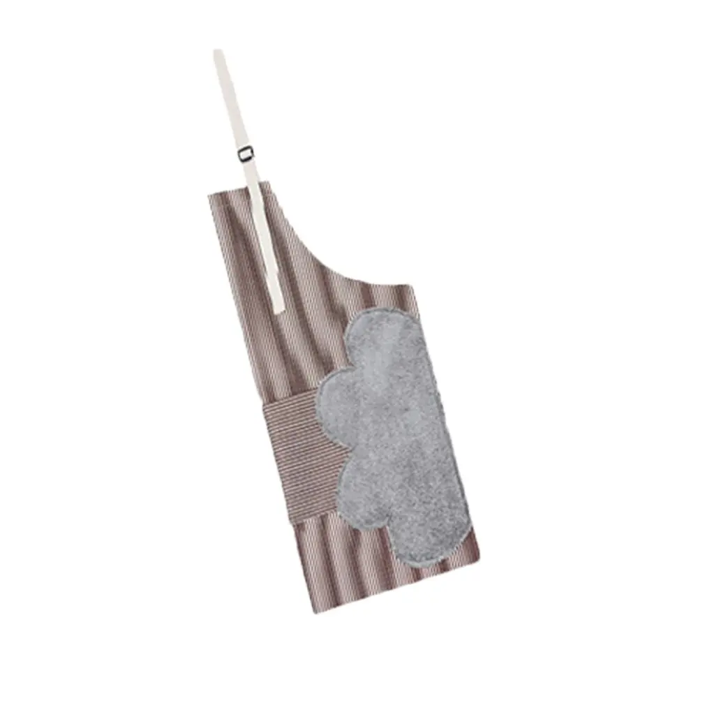 Waterproof Hand Erasable Apron Abrasion Hand Apron Waterproof And Oil-Proof Apron Kitchen Utility Equipment - Цвет: Розовый