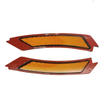

Side Marker Lights Front Bumper Reflectors Amber/Yellow Plastic 63147205397
