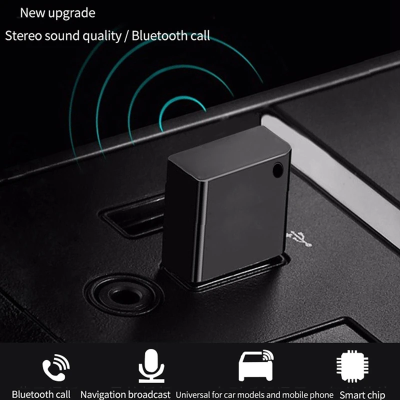 Bluetooth 5,0 приемник музыкальный аудио приемник автомобильный передатчик беспроводной адаптер телефон громкой связи звонок динамик 2,4 МГц