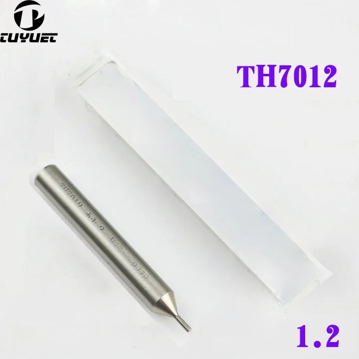 TH7012 HSS Carbide End Mill 1.2MM Vertical guide Pin  Milling Cutter