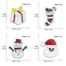 Enamel Snowman Santa Tree Brooch Pin Christmas Gifts Jingle Bell Boots Brooches Charm Crystal Christmas Gift Enamel Snowman Santa Tree Brooch Pin Christmas Gifts Jingle Bell Boots Brooches Charm Crystal Christmas Gift