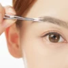 Stainless Steel Eyebrow Makeup Scissor Trimmer Special Bending Scissors Make Up Beauty Tool Straight Curved Cuticle Remove 3