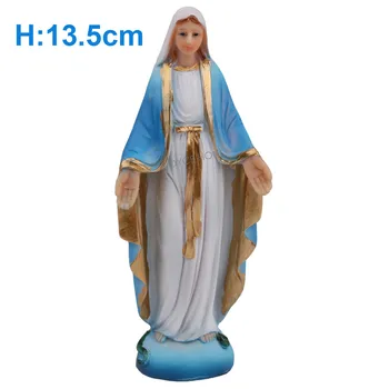 

Our Lady of Grace Statue Resin Virgin Mary Figure For Home Tabletop Decor Statue Figurine
