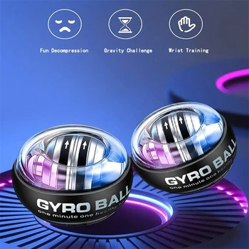 Wrist Ball Self-starting Gyroscope Powerball Gyro Power Hand Ball 4
