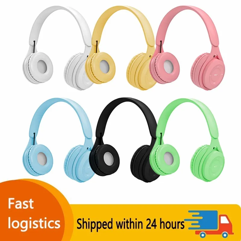 Wireless Macaron Bilateral Stereo Headphones Bluetooth V5 0 Headset For PC Game Xiaomi Iphone 12 Music Handfree MP3 Player