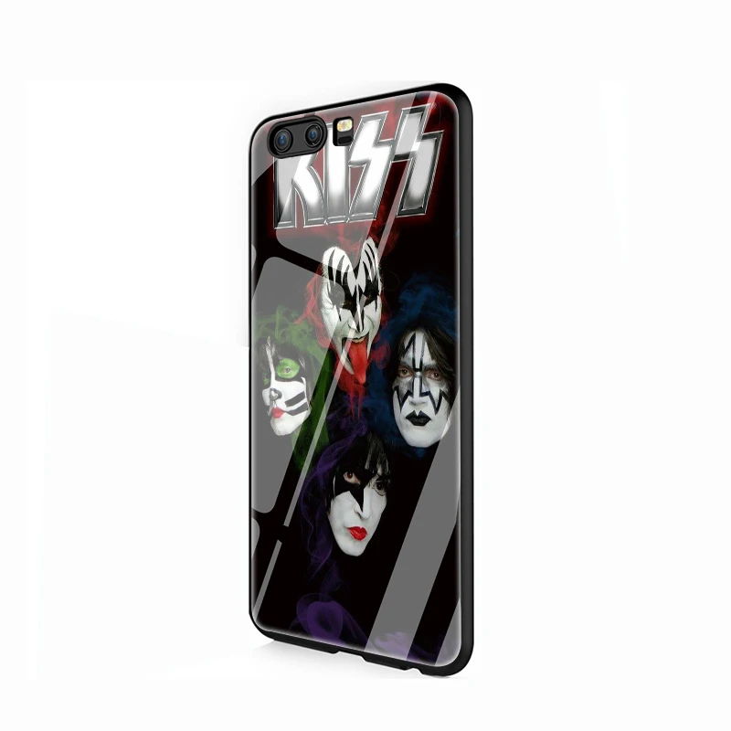 G4 EWAU Kiss Band чехол из закаленного стекла для телефона для huawei P10 P20 P30 Lite Pro P Smart - Цвет: G4