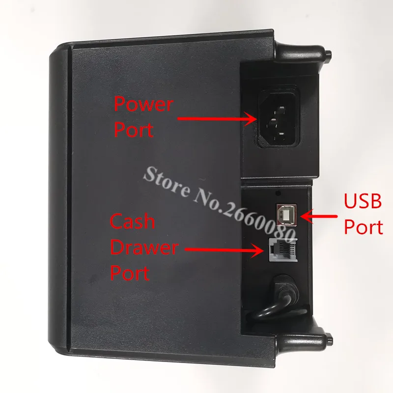 Pos-терминал 1" сенсорная панель кассовый аппарат и кассовый ящик 80 мм Термопринтер автоматический резак и сканер штрих-кода