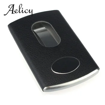 

2020 Carbon Fiber Credit Card Holder Rfid Non-scan Metal Wallet Purse Male Business Card Holder Carteira Masculina Billetera