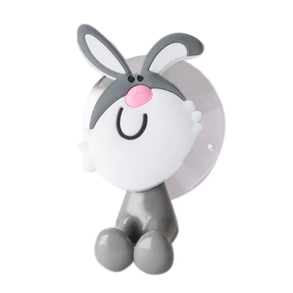 

Creative Toothpaste Holder Cute Cartoon Animal Family Sucker Toothpaste Toothbrush Holder Suction cup toothbrush holder