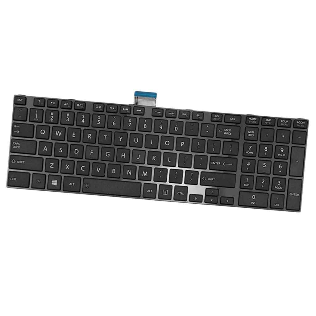 Раскладка «американский английский» ПК Keyobard Замена toshiba Satellite P850 P855 P870 P875 L850 L855 L870 L875 L950 L955 S850 S855