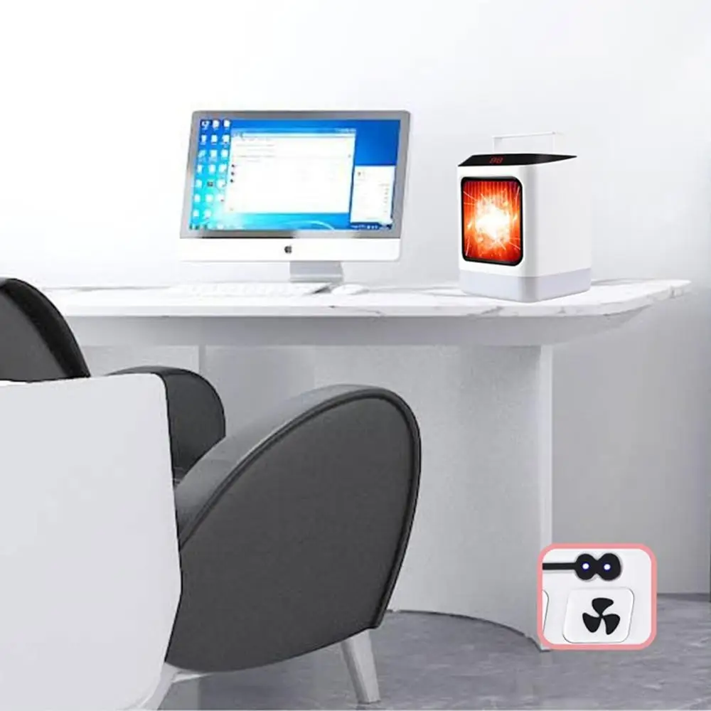 Intelligent Timing Equipped With Remote Control For Quick And Easy Control Night Light Home Small Heater