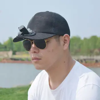 

USB Charging Fan Unisex Sun Fan Hat Cap Very Suitable For Summer And Outdoor Activities Adjustable Wind Speed