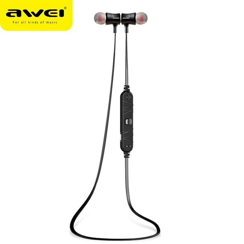 Online Wei auriculares inalámbricos Bluetooth Para iPhone Huawei auriculares deportivos auriculares con micrófono bajos auriculares fone de ouvido