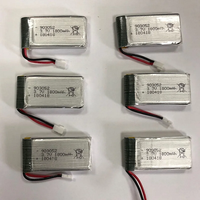 3,7 V 1800Mah Lipo батарея Rc Квадрокоптер игрушки аксессуары запасные части для Ky601S Ky101S Lipo батарея 3,7 V 1800Mah Lipo батарея
