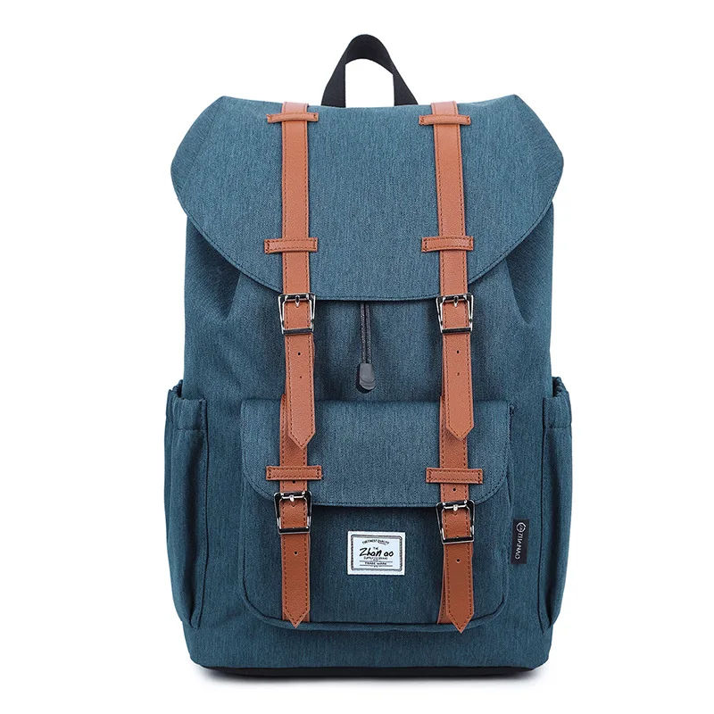 Мужская сумка через плечо для старшеклассников, школьный ранец для мужчин, модный тренд для младших школьников, рюкзак, сумка для отдыха - Цвет: Коричневый