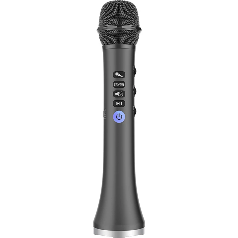 Беспроводной караоке микрофон Bluetooth Динамик ручной пение KTV вечерние питание LIVE