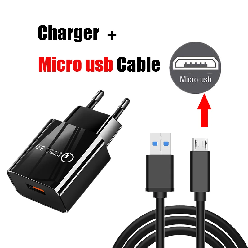 charger 65w USB Charger Quick Charge QC 3.0 For Phone Xiaomi Redmi Note 9 Pro Redmi K40 Pro Samsung Huawei 18W Mobile Phone Chargers Adapter quick charge usb c Chargers