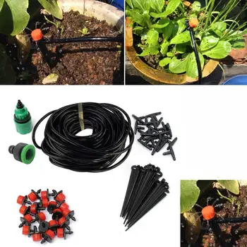 

5M/15M/25M Water Irrigation Kit Set Watering Automatic Balcony Pot Micro Drip Watering Garden System for Garden Greenhouse Plant
