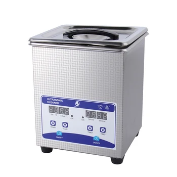 

1pc 2L Ultrasonic Cleaner Digital Heated Timer Stainless Steel Ultra Sonic Cleaning Machine