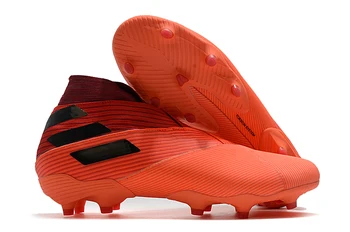 

Adidas tender girl 19+ high-top full bandage waterproof FG football shoes Nemeziz football shoes for men and women