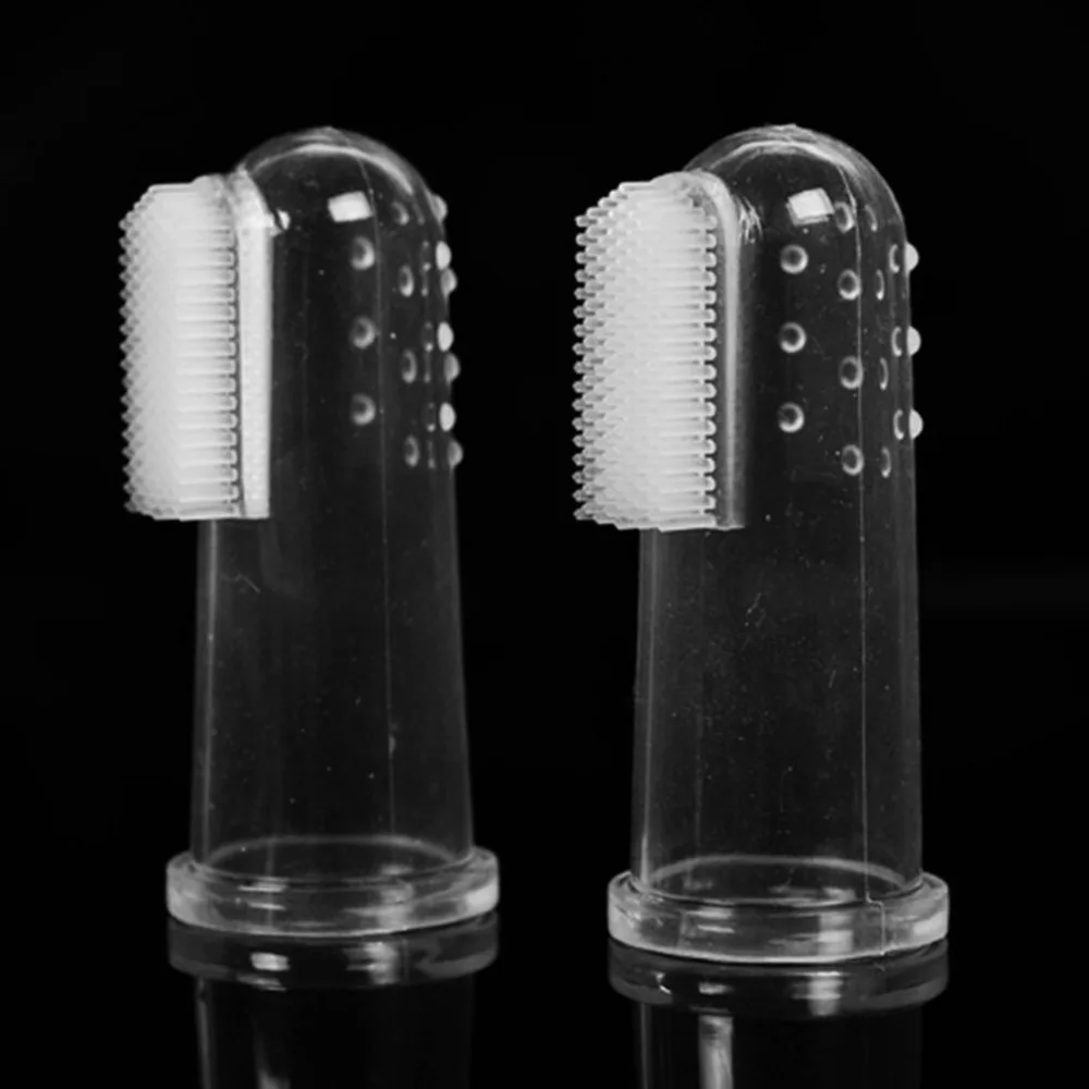 

Pet Finger Toothbrush Pet Toothbrush Silicone Toothbrush