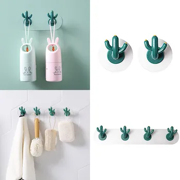 

Home bedroom bathroom kitchen accessories decorative hook storage rack Multi Linked Non Perforated Wall-mounted Wall Sticky rack