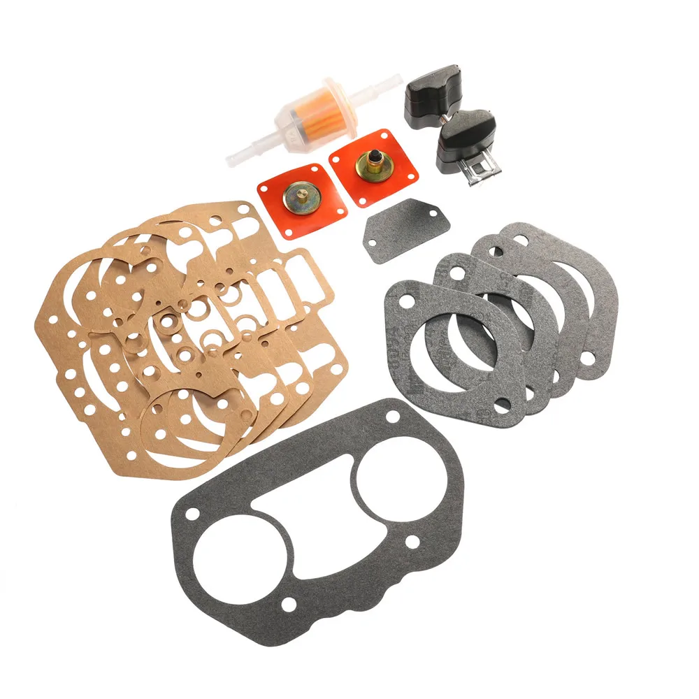 Карбюратор комплект для ремонта и восстановления для Weber 40IDF 44IDF 48IDF Carb OEM 92324005 Монтажная прокладка иглы сиденья diapram уплотнительные кольца