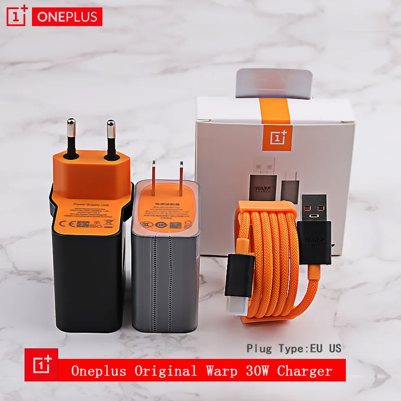 Зарядное устройство Oneplus Mclaren Warp 5 В/6 А 30 Вт черный настенный USB-адаптер питания
