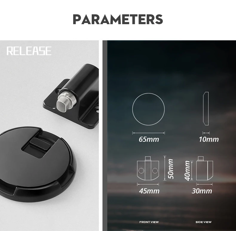 da porta, Heavy Duty Titular da porta, Non-Punch Stop, Hardware