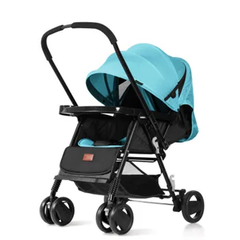 

Double Comfortable Hand Push Stroller Super Light Portable Folding Stroller