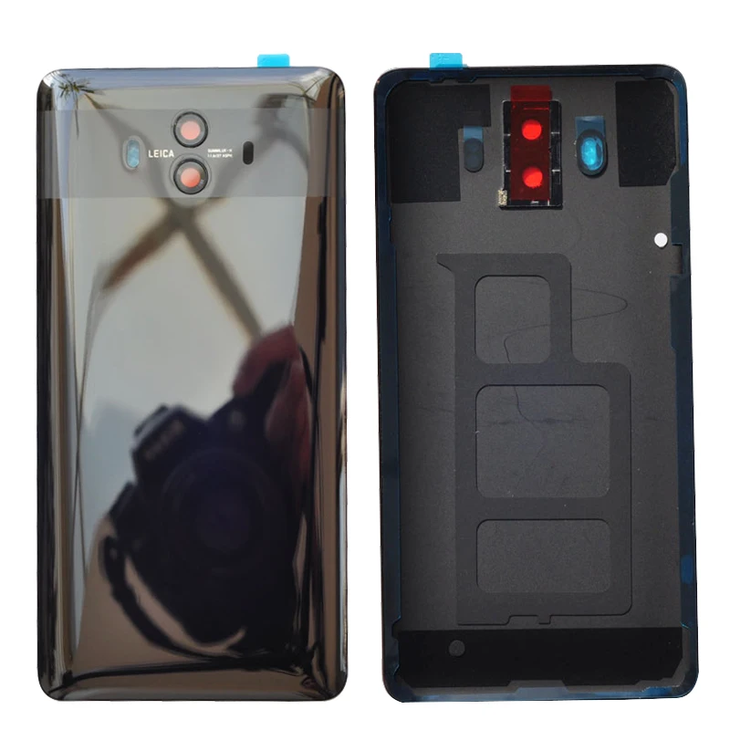 

ZUCZUG New Glass Rear Housing For Huawei Mate 10 Battery Cover Back Case With Logo