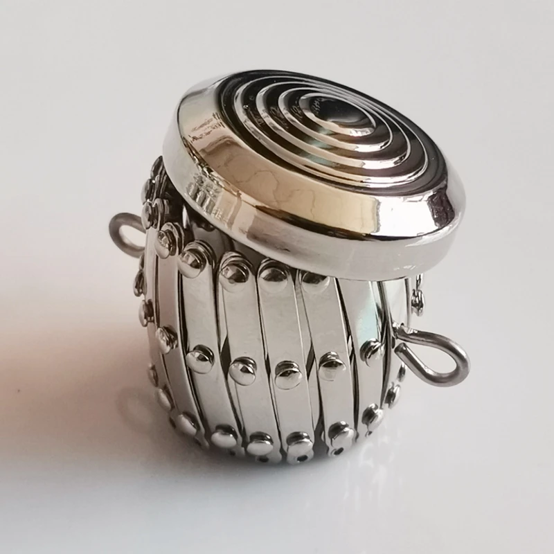 Bags Purse-Accessories Frame-Parts Hardware Purse Clasp for Diy-Material Pen-Bag Coin-Cylinder