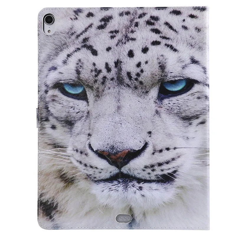 Wekays для Apple iPad Pro 12," мультфильм кошка дерево кожаный чехол для Coque Apple iPad Pro 12,9 дюйма чехол для телефона