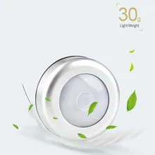 Интеллектуальный бесступенчатый Диммируемый 6 светодиодный светильник для шкафа, Ночной светильник для дома, настенный светильник с сенсорным переключателем