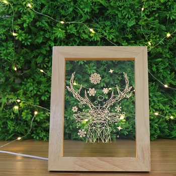 

New Arrival Customized Led Photo Frame, Photo-Frame With Led Light Inside