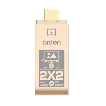 

Wireless HDMI Adapter Wireless Wifi Display Dongle Receiver Wifi Adapter for iPhone iOS Android Windows TV Miracast HDMI Dongle