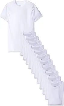 

2020 Men's 12-Pack Crew T-Shirt Short Casual Cotton O-Neck Solid