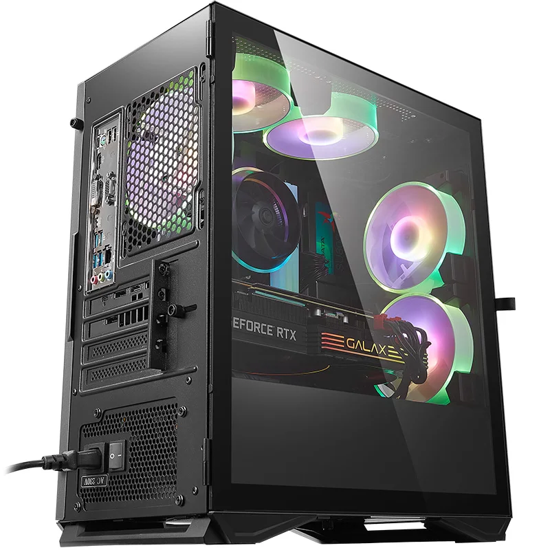 Охлаждающий вентилятор Aigo для ПК 120 мм чехол RGB компьютера вентиляторы с тихим