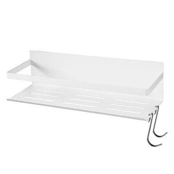 

1PC Magnetic Fridge Organizer Practical Multi-layer Punch Free Stainless Steel Durable Organizer for Kitchen