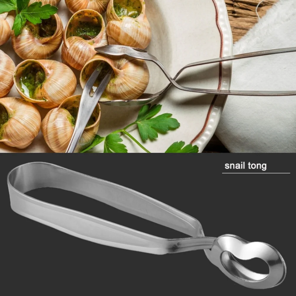 Clips Small Food Head Seafood Tongs Mini Crab Rust Proof Picks Utensils Stainless Steel Long Handle Oyster Kitchen Tools