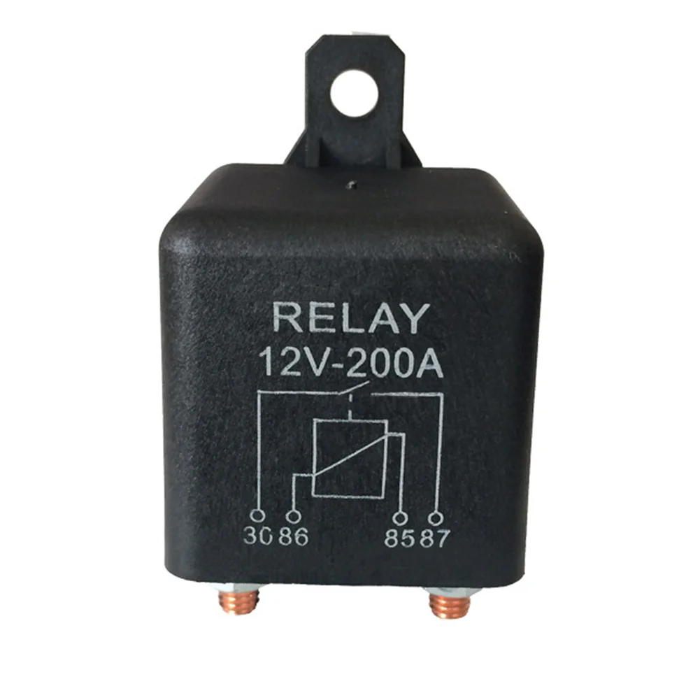 DC12V 200Amp 4-контактный реле Heavy Duty разделение зарядки реле для автомобиля, грузовика, морской