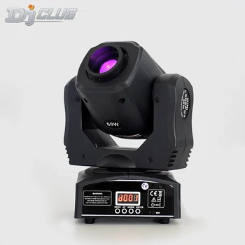 

Dj Lights Moving Head 60W Led Spot Light Contain 8 Godos And 7 Colors Bright Led 60W Mini Mobile Head For Home Party Bars